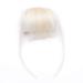 SEGO Hair Extensions with Clips - Real Hair Thick 60# Platinum Blonde Bangs Hairpiece for Instant Style Upgrade - Buy Online on GoSupps.com
