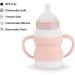 Kikonk Toddler Sippy Cups with Straw, Food Grade Silicone, Spill-Proof, BPA Free - Pink (SC001) - Buy Online on GoSupps.com