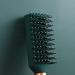 RN BEAUTY Detangling Brush - Anti-Static Massage Hairbrush for All Hair Types - Malachite Green Color - Buy Online on GoSupps.com