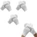 3 Pairs White Cotton Moisturizing Gloves for Bedtime Eczema Care Sleep Lotion Gloves Hand Care Rough Cracked Hand Care Gloves (3 Pairs) - Buy Online on GoSupps.com