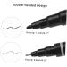 FOMIYES 6pcs Eyebrow Marker Pen Waterproof Eyebrow Pencil Microblading Marker Pen Mapping Eyebrow Pen Ink 13.9x1.8cm Black - Buy Online on GoSupps.com