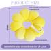 Adjustable Soft Cat Collar | Leak Protection & Comfort - Sunflower Design (8-25cm) - Buy Online on GoSupps.com