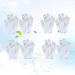 SUPVOX Kids Bath Finger Gloves - Set of 8 Exfoliating Towel Scrubbers for Children's Body Shower - Buy Online on GoSupps.com