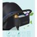 Yiwang Black Stroller Bag Organizer - Premium Backpack for Moms | Buggy Accessories & Car Basket - International Shipping - Buy Online on GoSupps.com