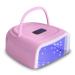 Ayshone Rechargeable LED Gel Nail Lamp 60W Cordless UV Led Nail Light Nail Dryer for Gel Nails with Lifting Handle Touch Sensor LCD Screen