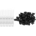 Tmishion Cat Nail Caps & Dog Paw Anti-Scratch Claw Protective Sleeves - 100 Soft Pet Nail Caps in Cool Black for Cats & Dogs - International Shipping Available - Buy Online on GoSupps.com