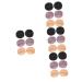 FOMIYES 12 Pairs Lace Five Toe Socks Foot Pads for Heels Socks for High Heels Toe Spacer Socks Toe Separator Socks Foot Liner Covers Forefoot Cushion Inserts Invisible Nylon Gasket Miss