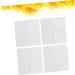 Toyvian 4pcs Lens Cleaning Cloths - Premium White Cloth for Glasses Phones & Instruments | Screen Cleaner Wipes - Buy Online on GoSupps.com