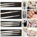 ONE1X 20pcs Nail Art Designing Painting Dotting Detailing Pen Brushes Bundle Tool Kit - Buy Online on GoSupps.com