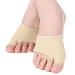 JYCCH Pair Pain Relief Splint Elastic Reusable Plain Adjustable Soft Big Toe Straightener Corrector