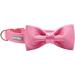 Shop Lionet Paw's Comfortable Silk Pink Dog Collar with Removable Fly - Perfect for Puppies & Cats - XS (20-30cm) - 1 Pack - Buy Online on GoSupps.com