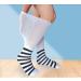 Diabetic Socks for Men & Women - 4 Pairs Non-Binding Bariatric Lymphedema Extra Wide Walking Boot Socks | Comfort & Support - Buy Online on GoSupps.com