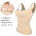 Women's Shapewear Tank Top | Belly Control Camisole Bodice | Postpartum Waist Coach Corset Vest in Skin Color L #06 - Buy Online on GoSupps.com