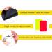 Chanehann Sport Referee Cards Set - Red & Yellow Cards with Bag Point Book Pencil & Metal Whistle for Football & Basketball - International Shipping Available - Buy Online on GoSupps.com
