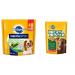 PEDIGREE DENTASTIX Oral Care Adult Dog Treats for Medium Dogs - Fresh Flavour 40 Sticks | PEDIGREE BREATHBUSTER Biscuit Treats for Dogs Medium or Large 500g Pouch Fresh 2 Piece Set Dog Treats + Biscuit Treats