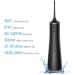 Buy Cordless Water Flosser - USB Rechargeable Portable Oral Irrigator 4 Modes Black | Professional Dental Flosser for Healthy Teeth - Buy Online on GoSupps.com