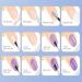 VILLEVARA Semi-Permanent Varnish 1KG Raw Materials Nail Art Design Varnish Soak Off LED UV 20 Colors UV Gel Nail Polish - (Color: V071) - Buy Online on GoSupps.com