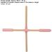 Yoga Sticks for Posture Correction and Stretching - Wooden Exercise Stick for Open Shoulders and Back - 19.7in - Men and Women - Buy Online on GoSupps.com