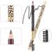 Baluue 2pcs Eeyebrow Pen with Brush Eyebrow Definer Pencil Eyebrow Makeup Long Lasting Waterproof Dark Coffee 3# 1 count (Pack of 1) Dark Coffee 3 - Buy Online on GoSupps.com