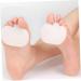 HEALLILY Gel Bunion Toe Spreader & Separator for High Heels - Foot Straightener & Forefoot Pad in White (Pair) - Buy Online on GoSupps.com