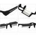 Lazy Glasses | 90 Degree Mirror Glasses for Laying Down Reading | Rectangular Clear Lens - Buy Online on GoSupps.com