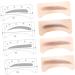 FOMIYES 24 Pcs 48 Eyebrow Makeup Tools Eyebrow Card Eyebrow Template Sticker Stencil Eyebrow Trimming - Buy Online on GoSupps.com