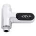 Bzocio Display a LED Home Water Shower Thermometer Flow Self Generator Electrometer Temperature Monitor ' for the Baby
