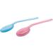 Shop 2 Pink & Blue Back Rubs & Massager Bath Brush - Easy Lotion Applicator Extra Long for Ultimate Body Care | International Shipping Available - Buy Online on GoSupps.com