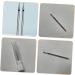 Healeved Nail Polish Tool Gel Tools Safety Bits for Nail Drill Nail Salon Supply Drill Bits for Manicure Cuticle Drill Bits for Nails Nail Bits for Nail Drill Nail File Bits Stainless Steel 4.45X2.50X2.50CM Silver - Buy Online on GoSupps.com