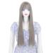 Wig Wig Women Langhaar Blonde Gold Black Black Gray Brown Brown Brown Women Brazilian Straight Loose Party Hair 50s 60s 70s 80s