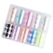 10 Rolls Flame Star Sky Stickers Fire Flame Nail Art Flame Nail Art Decals Transfer Nail Wraps Color Stickers Holographic Nail Sticker Nail Stickers The Pet European and American
