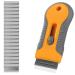10 pcs Non Scratch Cleaning Tool Ergonomic Handle Kitchen Cleaning Durable and Easy to Use Cleaning for Ovens Stovetops Tough Stains Labels Stickers Paint and Grills
