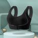 Riou Women's Summer Outfit - Seamless Black Big Underwear & Chest Vest with Front Buckle - Buy Online on GoSupps.com