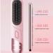 miduoidn Frizz-Free Hair Styling With 4-speed Temperature Control Negative Ion Hair Care Device Wireless Straight Hair Comb Pink - Buy Online on GoSupps.com