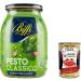  Italian Gourmet E.R. Set of 3 Biffi 100% Pesto Classic Italian Genoese 980g + Polpa Italian Gourmet 400g - Buy Online on GoSupps.com