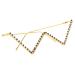 Hakidzel decor-glasses frame Strass glasses without lens rhinestone without lens street stones European and American pillar 14.8x14.2cm As shown 1