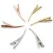 Dofash 6Pcs Small Metal Duck Billed Hair Clips - Women's Hair Accessories - Blonde+Silver+Rose Gold - Buy Online on GoSupps.com