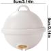 Laundry Dryer Balls | Bell Shape Laundry Ball | Detergent Alternative Laundry Dryer Balls for Washer Dryer Hotel Home Littryee White - Buy Online on GoSupps.com