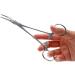 WYSUMMER Stainless Steel Pet Ear Hair Forceps Scissors (12.5CM Bent) - Dog Cat Grooming Tool - Buy Online on GoSupps.com