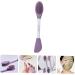 MAGICLULU Tool Brush Scrubbers Clay Brush Applier Applicator Mud Applicator Facial Scrubber for Clay Brush Cleaner Double Head - Buy Online on GoSupps.com
