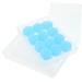 ULTECHNOVO 12 Pairs Silicone Noise Cancelling Earbuds Shooting Universal for Adults Soft Noise Travel Small Noise Reduction
