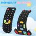 MTYLUIG Silicone Baby Teething Toys 2 Pack - Remote Control Shape Baby Teethers for 3-12 Months - Black (2pcs) - Buy Online on GoSupps.com