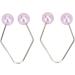 2 Pair Dimple Trainer for Face Cheeks Piercing Easy To Wear Improve Smile Dimple Maker Balls Tool (Purple) - Buy Online on GoSupps.com