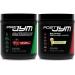 PRE JYM 30 Black Cherry & Post JYM Rainbow Sherbert Post-Workout 30 Servings Muscle Recovery Drink