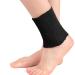 Sosoport Plantar Brace 2Pcs Ankle Sleeves - Padded Socks Ankle for Figure Skating Hockey Roller Inline Riding Ski or Equestrian Tall Boots Ankle Boot Black