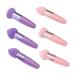 Mikinona 2 Sets Beauty Pen Multitools Foundation Applicator Brush Makeup Puffs Handheld Whisk Mini Blender Face Puffs Sponge Beauty Makeup Tool Purple Emulsion Miss Makeup Foundation Liquid
