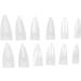 False Nail Tips Set Breathable Artificial False Nail Tips Various Sizes for Home Use (07#) - Buy Online on GoSupps.com