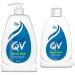 QV Gentle Wash 500g Soap-Free Moisturising Low Irritant PH Balanced Body Wash for Eczema and Dry Skin Conditions & Gentle Wash 250g Soap-Free Moisturising Low Irritant 500 ml (Pack of 1) Pump Bottle + Gentle Wash 250g