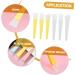 minkissy Skincare Tool Brush Silicone Spatulas Skincare Makeup for Facials Facialmask Applicator Facial Beauty Brush Set Care Tools Silicone Facial Mud Applicator Miss 2 Sets Skincare Tools - Buy Online on GoSupps.com