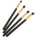 SKISUNO 12 Pcs Eye Make-up Brush Kit Eyeshadow Professional Synthetic Hairs Brushes Foundation Makeup Black - Buy Online on GoSupps.com